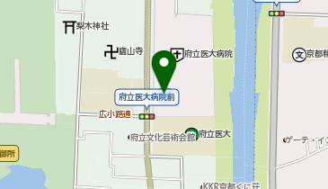 ChargeSPOT ローソン 京都府立医大病院店の地図画像