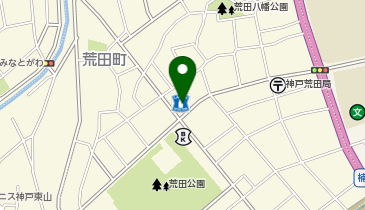 ChargeSPOT ローソン 荒田町三丁目店の地図画像