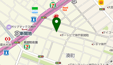 ChargeSPOT ローソン 神戸新開地四丁目店の地図画像