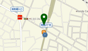ChargeSPOT ローソン 本庄駅南二丁目店の地図画像