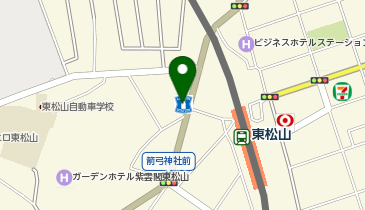 ChargeSPOT ローソン 東松山箭弓町店の地図画像