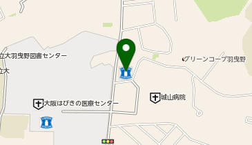 ChargeSPOT ローソン はびきの店の地図画像