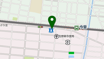 ChargeSPOT ローソン 新今里二丁目店の地図画像