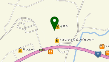 CHARGESPOT(チャージスポット)イオン ショッピングセンター 名護店の地図画像