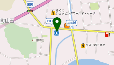 CHARGESPOT(チャージスポット)ローソン 三国山王店の地図画像