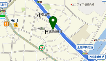 ChargeSPOT ローソン 玉川三丁目店の地図画像