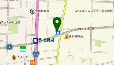 ChargeSPOT ローソン 今福鶴見駅東店の地図画像