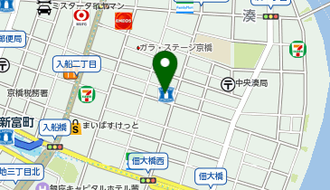 ChargeSPOT ローソン 入船店の地図画像