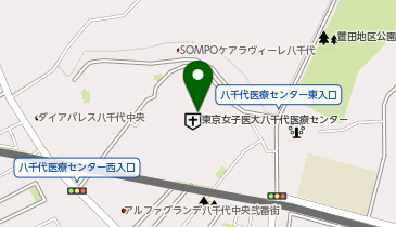 ChargeSPOT ローソン 八千代医療センター第1病棟店の地図画像
