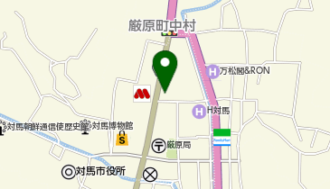 CHARGESPOT(チャージスポット)東横INN 対馬厳原の地図画像
