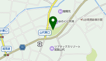 CHARGESPOT(チャージスポット)ローソン 山代九谷広場店の地図画像