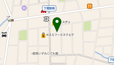 CHARGESPOT(チャージスポット)ローソン 筑西二木成店の地図画像