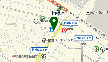 ChargeSPOT ローソン 相模原二丁目店の地図画像