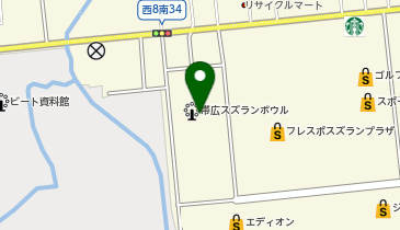 CHARGESPOT(チャージスポット)ライジング 帯広の地図画像