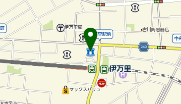 CHARGESPOT(チャージスポット)ローソン 佐賀伊万里駅前店の地図画像