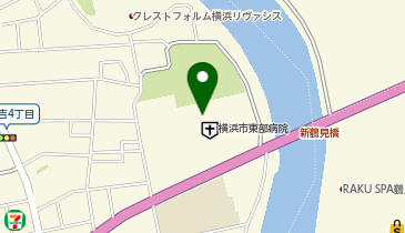 ChargeSPOT ローソン LTF済生会横浜市東部病院店の地図画像