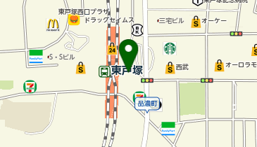 ChargeSPOT ナチュラルローソン 東戸塚駅東口店の地図画像