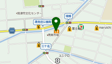 CHARGESPOT(チャージスポット)焼肉屋さかい 焼津三ヶ名店の地図画像