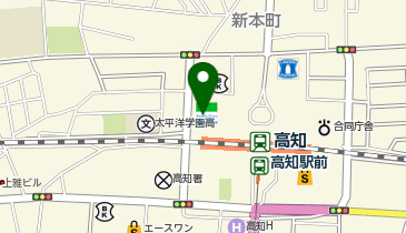 CHARGESPOT(チャージスポット)ファミリーマート よさこい咲都店の地図画像