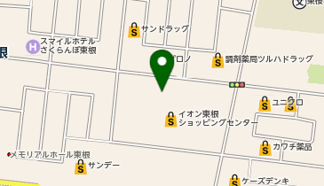 CHARGESPOT(チャージスポット)バンダレコード イオン東根店の地図画像