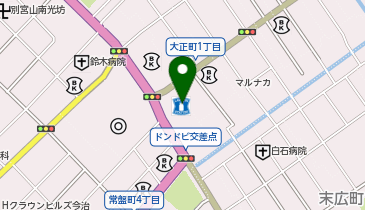 CHARGESPOT(チャージスポット)ローソン 今治市役所前店の地図画像