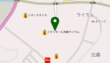 CHARGESPOT(チャージスポット)ライトオン イオンモール沖縄ライカム店の地図画像