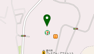 CHARGESPOT(チャージスポット)酒々井プレミアム・アウトレット セブンイレブン横の地図画像