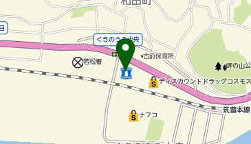 CHARGESPOT(チャージスポット)ローソン 若松警察署前店の地図画像