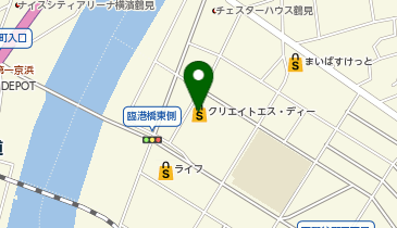 CHARGESPOT(チャージスポット)クリエイト 鶴見下野谷町店の地図画像