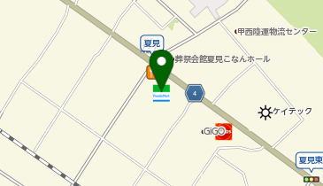CHARGESPOT(チャージスポット)ファミリーマート 湖南夏見店の地図画像