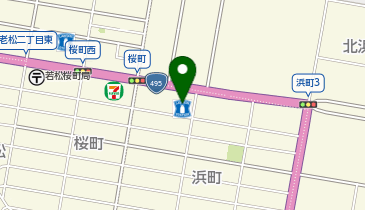 CHARGESPOT(チャージスポット)ローソン 若松浜町三丁目店の地図画像