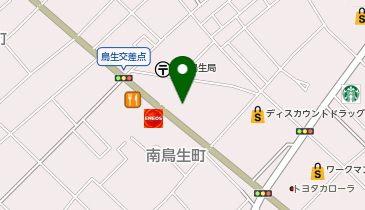 CHARGESPOT(チャージスポット)ローソン 今治南鳥生店の地図画像