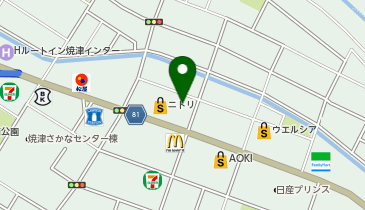 CHARGESPOT(チャージスポット)コンコルド 東名店の地図画像