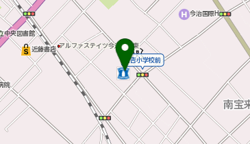 CHARGESPOT(チャージスポット)ローソン 今治南宝来町一丁目店の地図画像