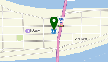 CHARGESPOT(チャージスポット)ローソン 八代麦島西町店の地図画像