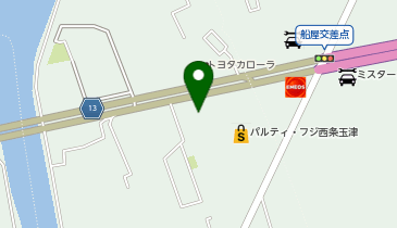 CHARGESPOT(チャージスポット)namco パルティ フジ西条玉津店の地図画像
