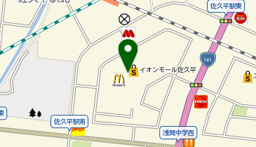 CHARGESPOT(チャージスポット)イオンモール佐久平ゲームコーナーの地図画像