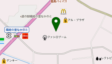 CHARGESPOT(チャージスポット)namco アルプラザ鹿島店の地図画像