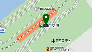 CHARGESPOT(チャージスポット)南海電鉄 関西空港駅 改札内の地図画像