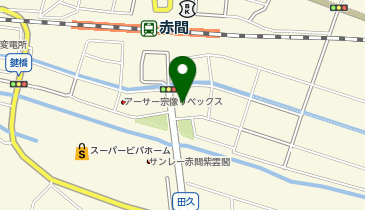 CHARGESPOT(チャージスポット)ローソン 宗像赤間駅前店の地図画像