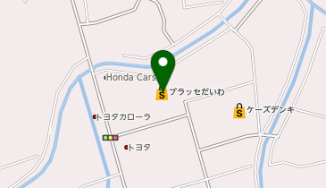 CHARGESPOT(チャージスポット)namco プラッセだいわ川内店の地図画像