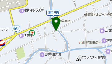 CHARGESPOT(チャージスポット)ごま福堂 湯布院店の地図画像