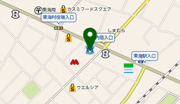 CHARGESPOT(チャージスポット)ローソン 東海村舟石川店の地図画像