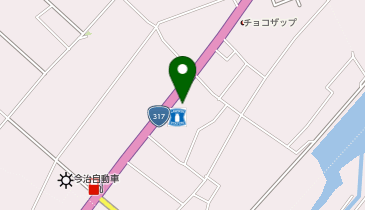 CHARGESPOT(チャージスポット)ローソン 今治別名店の地図画像