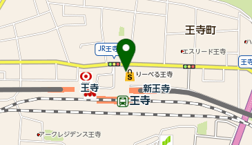 CHARGESPOT(チャージスポット)JP333 王寺駅前店の地図画像