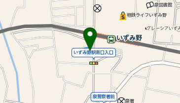CHARGESPOT(チャージスポット)ローソン いずみ野店の地図画像