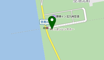CHARGESPOT(チャージスポット)トヨタレンタリース福岡 北九州空港店の地図画像