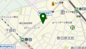 CHARGESPOT(チャージスポット)ローソン 春日原北町店の地図画像