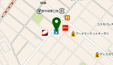 CHARGESPOT(チャージスポット)ローソン 野木丸林店の地図画像