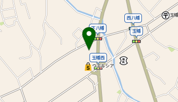 CHARGESPOT(チャージスポット)ローソン 甲斐西八幡店の地図画像